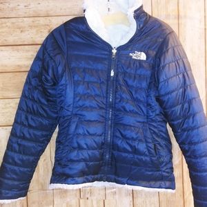North face reversible coat